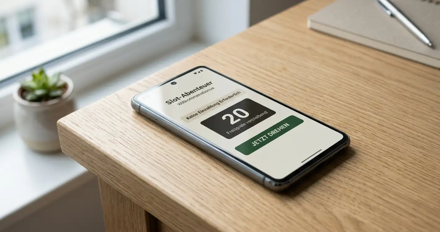 20 Freispiele ohne Einzahlung 2026 auf Smartphone und Laptop