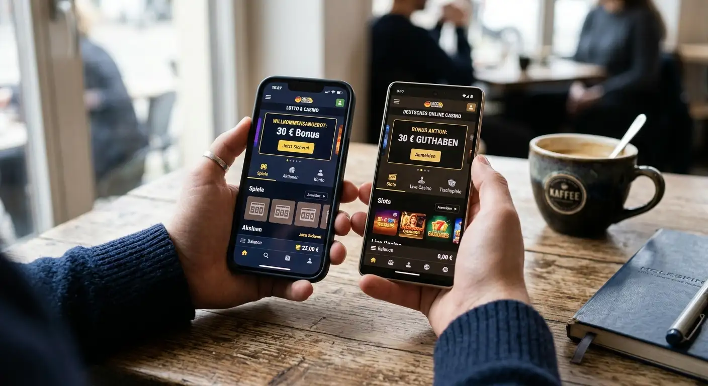 Mobile Casino Apps für 30 Euro Bonus auf iOS und Android in 2026
