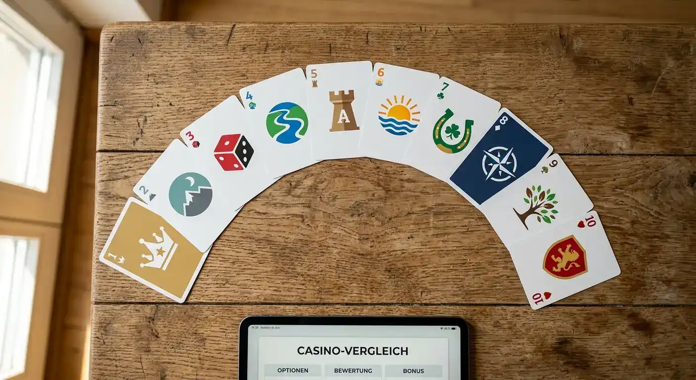 Zehn getestete Online-Casinos mit ihren Lizenzen, Bonuspaketen und Auszahlungsgeschwindigkeiten im Überblick