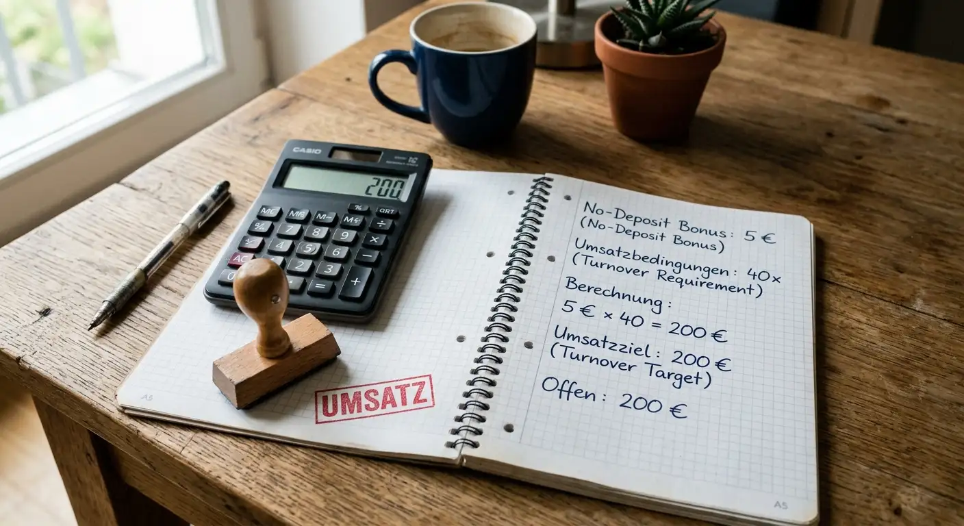No-Deposit-Bonus: Mechanik von Gutschrift, Umsatz und Gewinnlimit