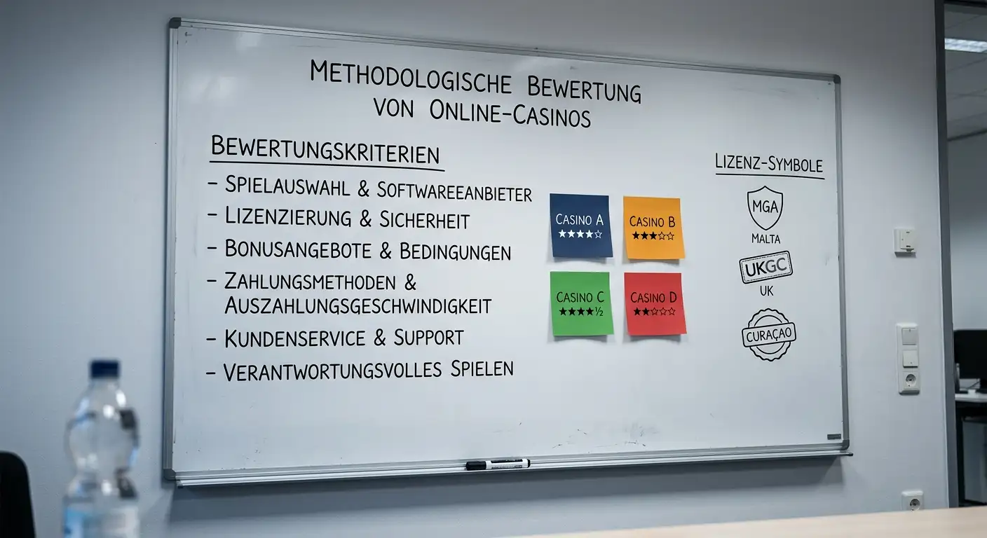 Methodik der Casino-Bewertung im Test