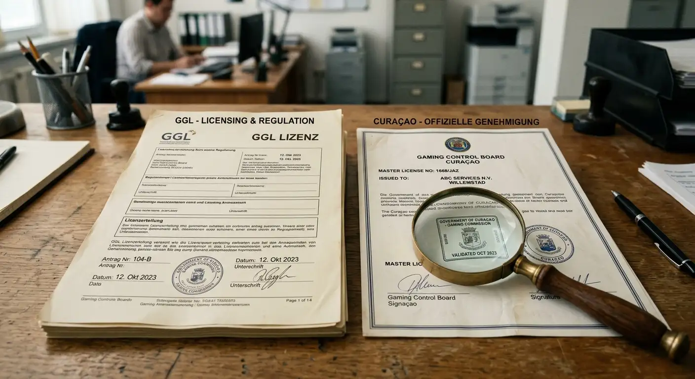 Regulatorische Dokumente und Lizenzvergleich