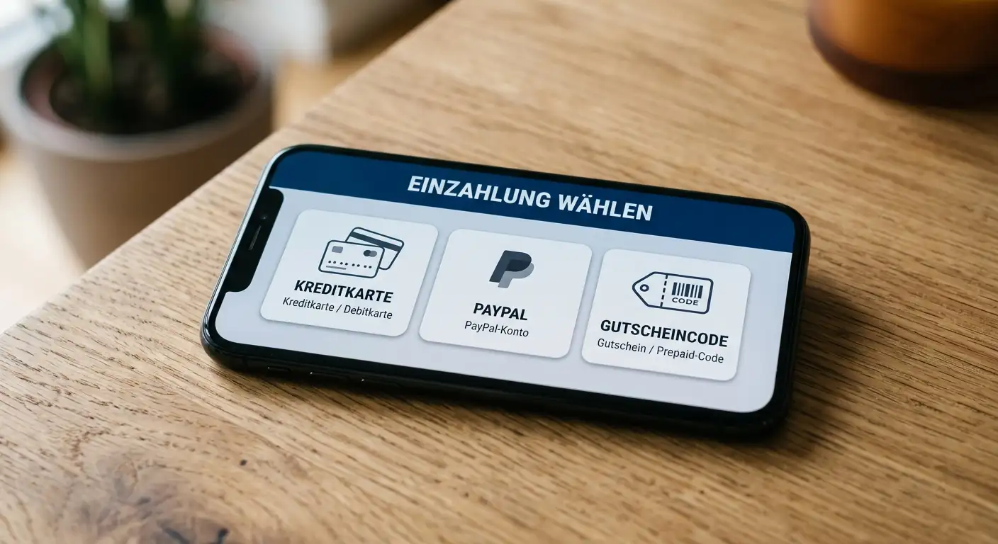 Zahlungsmethoden für 10 Euro Einzahlung im Online Casino