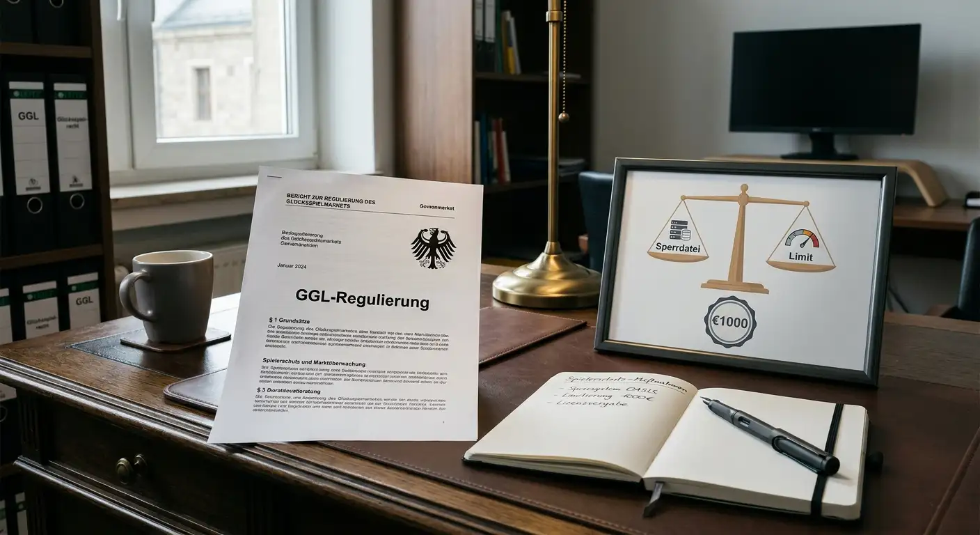 Deutsche Casino-Regulierung: GGL, OASIS und LUGAS