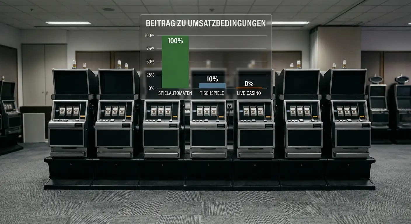 Spielanrechnung: Slots, Live-Casino und Tischspiele im Vergleich