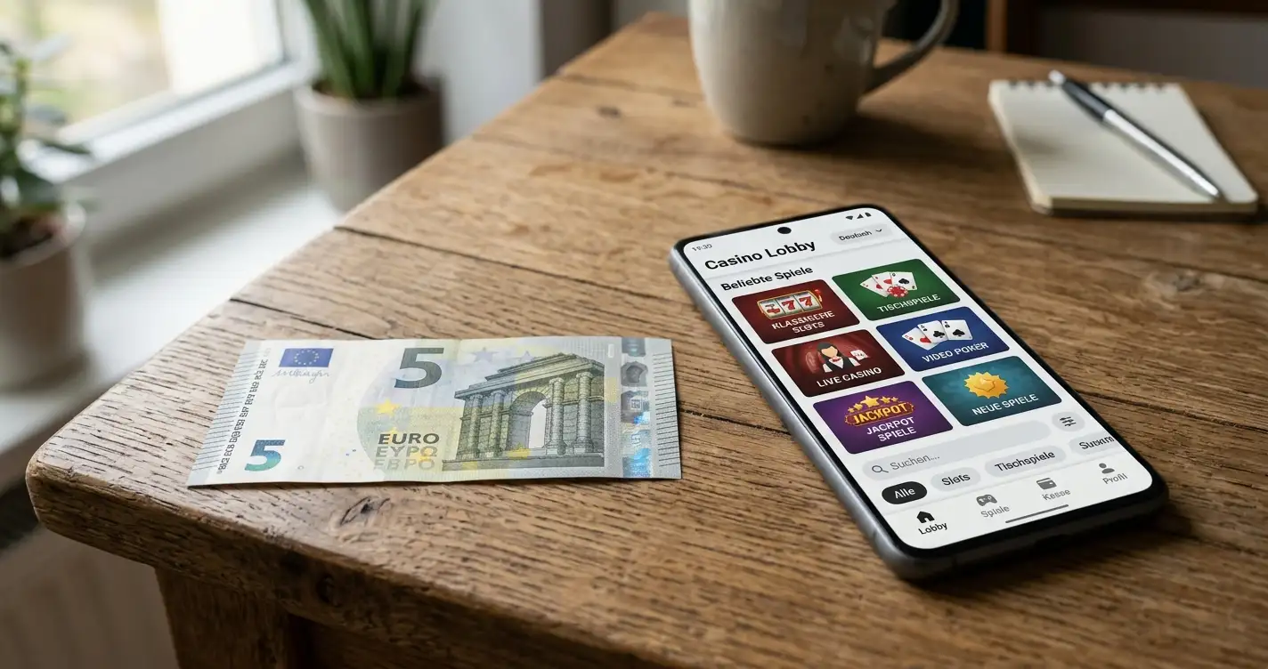 Online Casino mit 5 Euro Mindesteinzahlung 2026