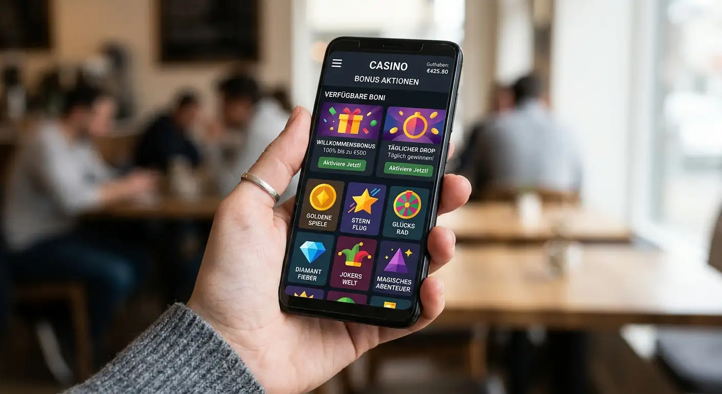 Mobile Casino Apps mit Bonus ohne Einzahlung