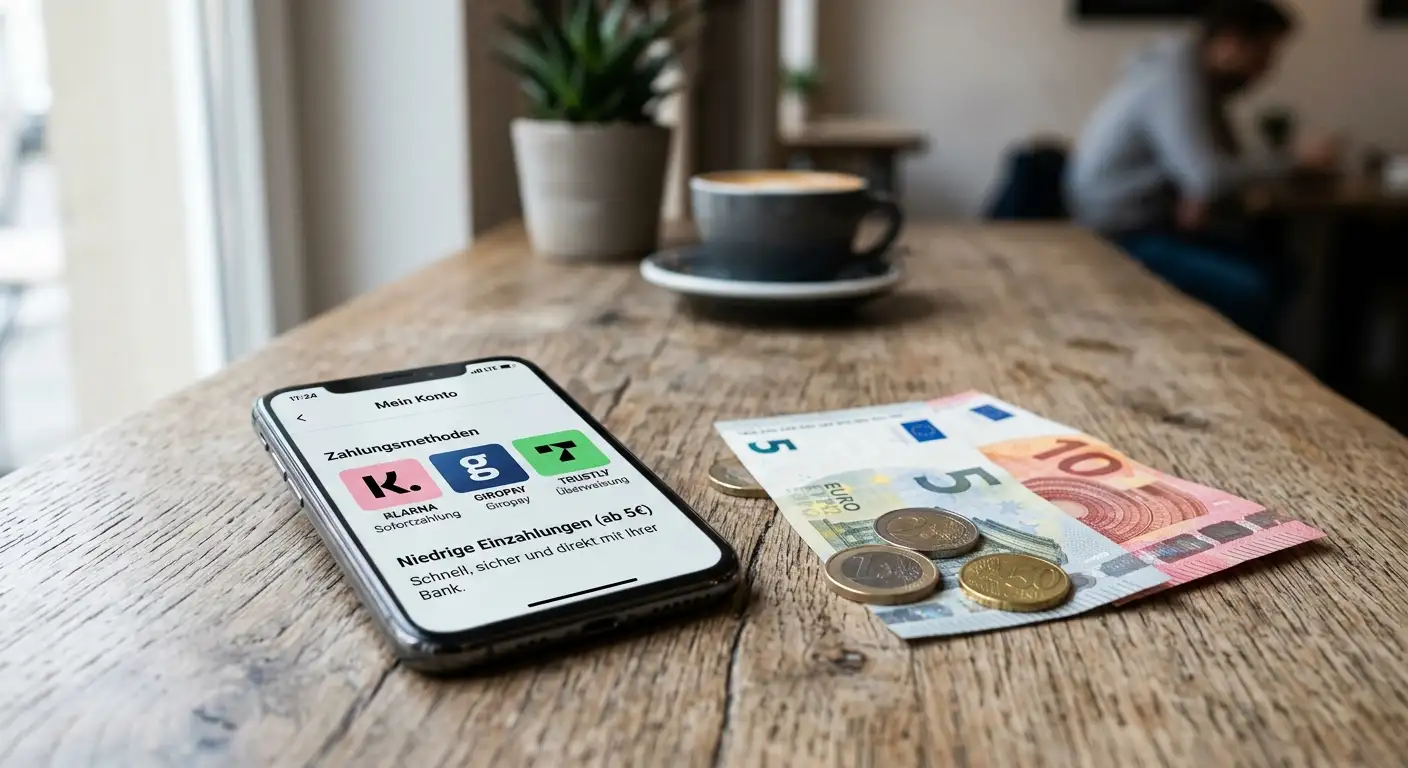 Übersicht der Zahlungsmethoden für Online Casinos mit kleiner Einzahlung