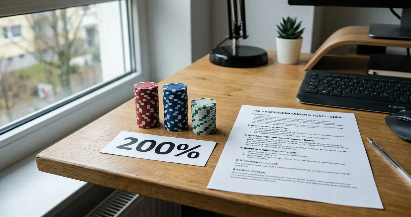 Online Casinos mit 200% Bonus 2026: 10 Anbieter im Test